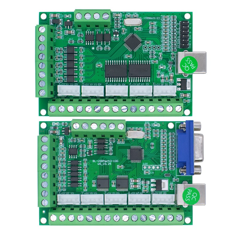 1個入り モータードライバーボード CNC USB MACH - 5 Axis Cnc Breakout Board Interface Mach3 のレビューと価格