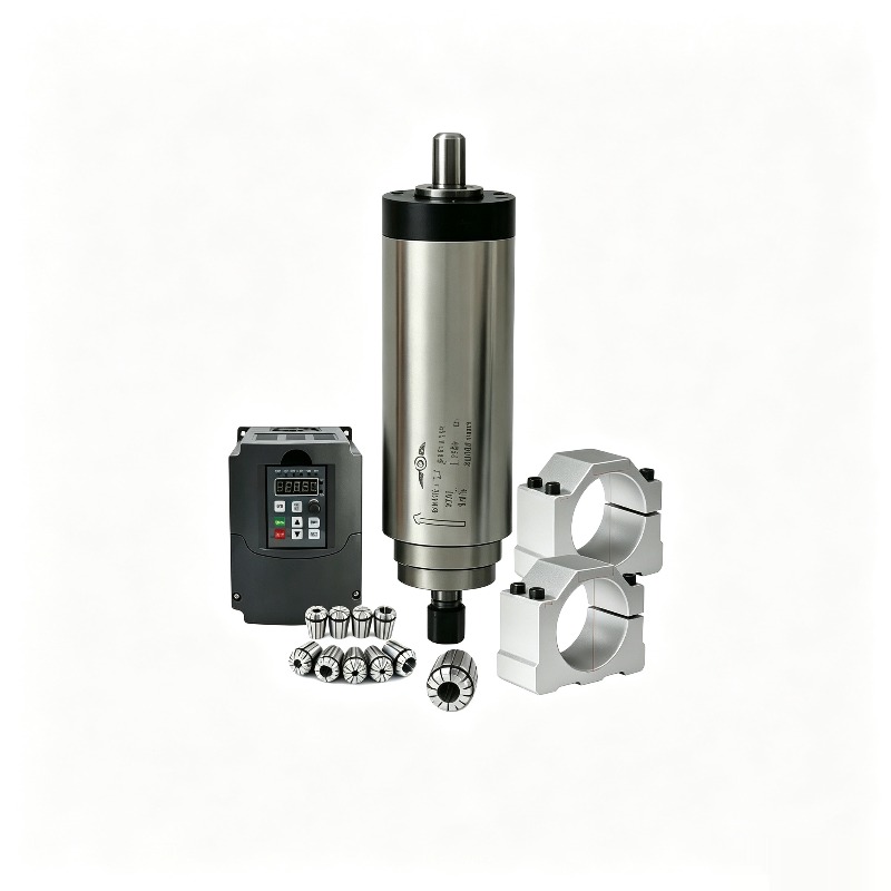 CNCエア冷却式800W、1500W、2200Wスピンドルモ - Er20 Collet Chuck Spindle Motor 220V のレビューと価格
