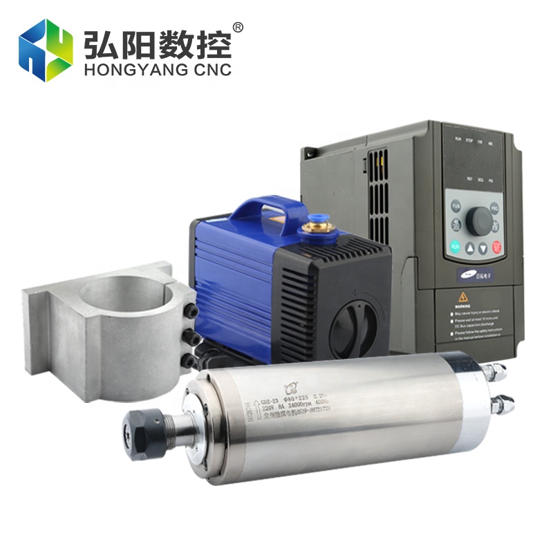 2.2KW 水冷式スピンドルモーター、3相、最高のVFD（可 - 2.2Kw Water Cooled Spindle Kit Vfd のレビューと価格